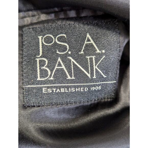 JOS. A. BANK! CASHMERE! 100% PURE LUXE, SOFT BLACK JACKET, BLAZER, COAT! SZ 40S - Picture 6 of 8